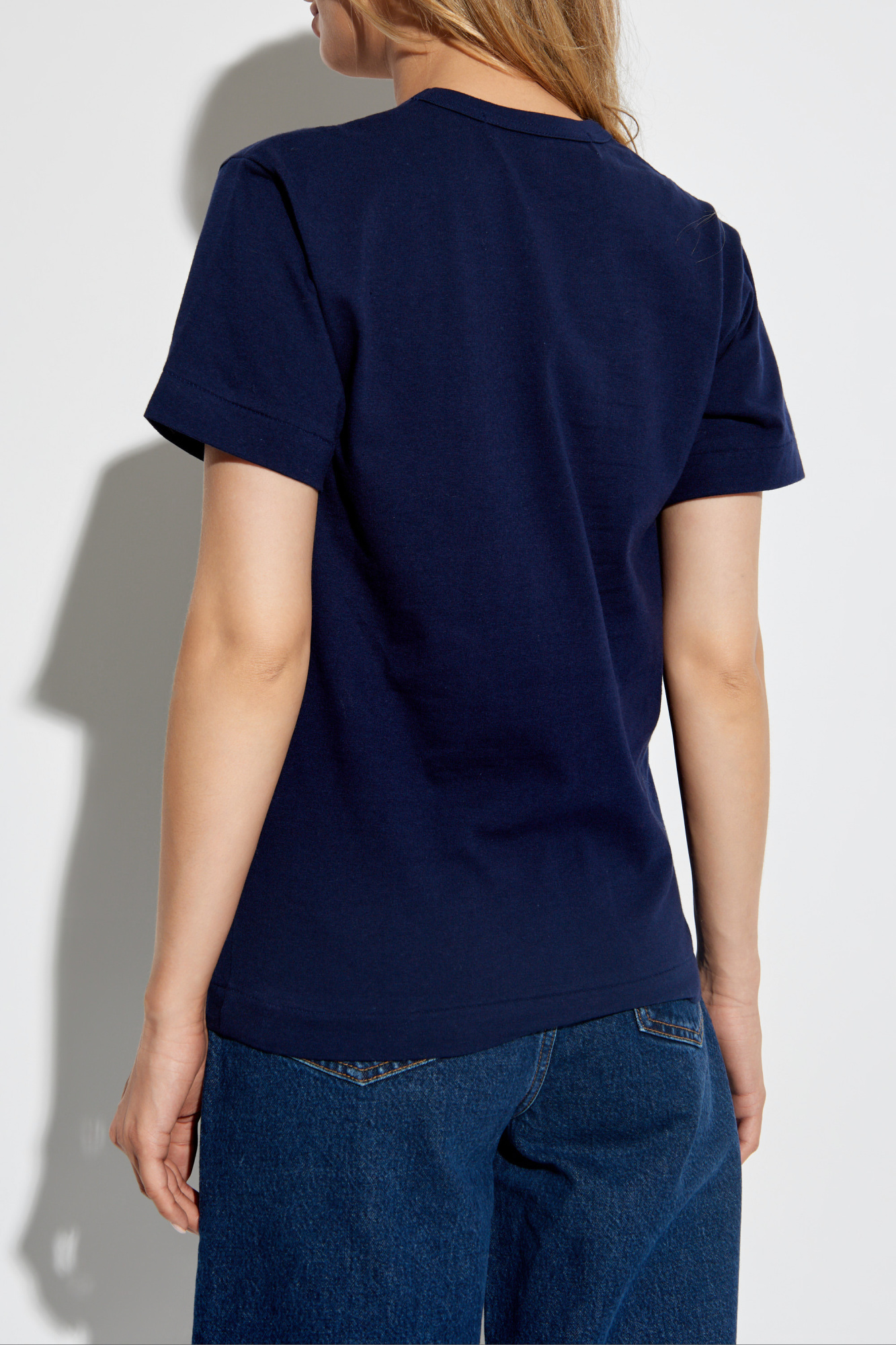 Comme des Garçons Play T-shirt with logo patches | Women's